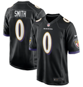 Roquan Smith #0 Baltimore Ravens Nike Game Jersey – Alternate Purple