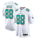 Men's Miami Dolphins Mike Gesicki #88 White Game Jersey