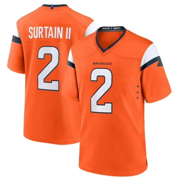 Courtland Sutton #14 Denver Broncos Navy Home Game Jersey – Nike Men's