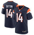 Courtland Sutton #14 Denver Broncos Alternate Game Jersey – Navy