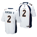 Patrick Surtain II #2 Denver Broncos White Vapor F.U.S.E. Limited Jersey – Nike Men's