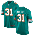 Men's Miami Dolphins Raheem Mostert #31 White Game Jersey