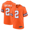 Patrick Surtain II #2 Denver Broncos Orange Mile High Collection Game Jersey – Nike Men's