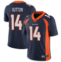 Courtland Sutton #14 Denver Broncos Home Game Jersey – Navy