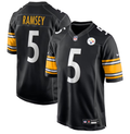 Men's Pittsburgh Steelers Jalen Ramsey Black Team Game Jersey