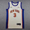 New York Knicks #3 Hart City Edition 2024/25 Swingman Jersey – White "NYC"