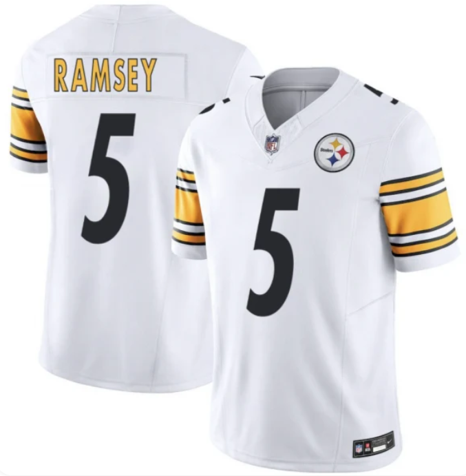 Men's Pittsburgh Steelers Jalen Ramsey White Alternate Game Jersey
