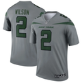 Zach Wilson #2 New York Jets Nike Inverted Legend Jersey – Gray