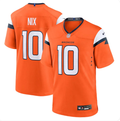 Men's Denver Broncos Bo Nix #10 2024 Game Jersey