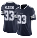 Javonte Williams #33 Dallas Cowboys Navy Vapor F.U.S.E. Limited Football Jersey – Nike Men's