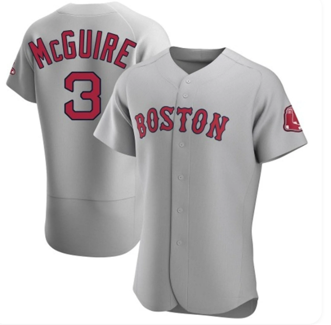 Reese McGuire Boston Red Sox #3 Jersey – Fan Edition