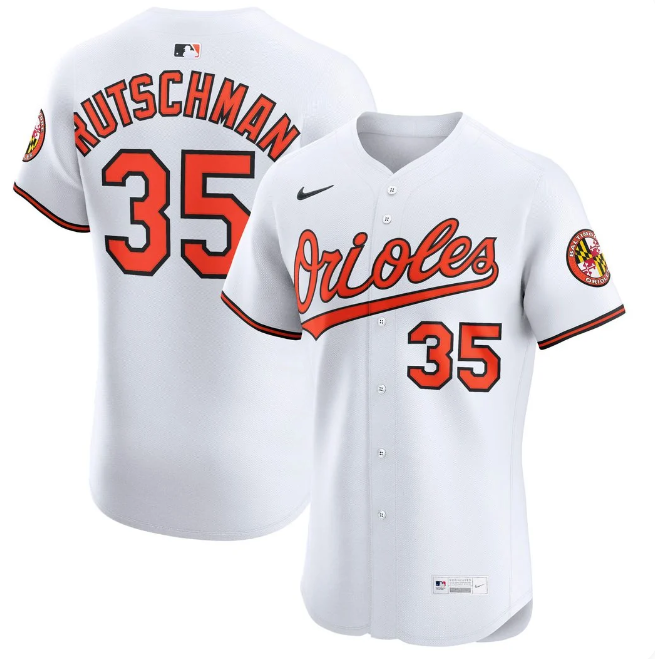Adley Rutschman Baltimore Orioles Nike Replica Player Jersey – Home (White)