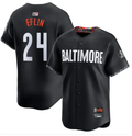 Baltimore Orioles Men's Nike Zach Eflin City Connect Replica Jersey – Black