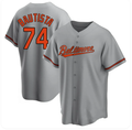 Felix Bautista #74 Baltimore Orioles Gray Road Replica Baseball Jersey