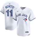 Men's Toronto Blue Jays Bo Bichette #11 Home White Replica Jersey
