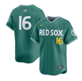 Jarren Duran #16 Boston Red Sox 2025 City Connect Limited Vapor Jersey – Green