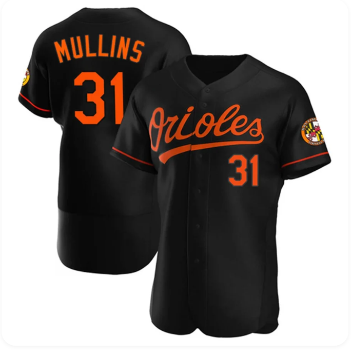 Cedric Mullins #31 Baltimore Orioles Replica Elite Baseball Jersey