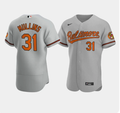 Cedric Mullins #31 Baltimore Orioles Gray Road Replica Baseball Jersey