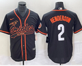 Gunnar Henderson #2 Baltimore Orioles Black Nike Stadium Jersey