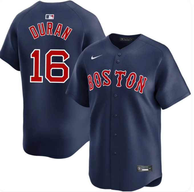 Jarren Duran #16 Boston Red Sox 2025 City Connect Limited Vapor Jersey – Green