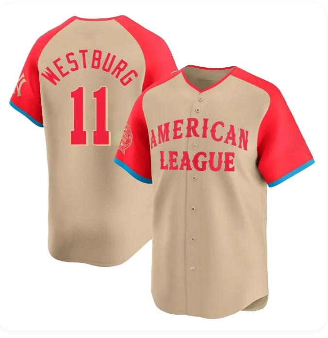 Jordan Westburg #11 Baltimore Orioles Cream American League All-Star Limited Stitched Jersey