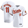 Jordan Westburg #11 Baltimore Orioles White Nike Youth Official MLB Jersey