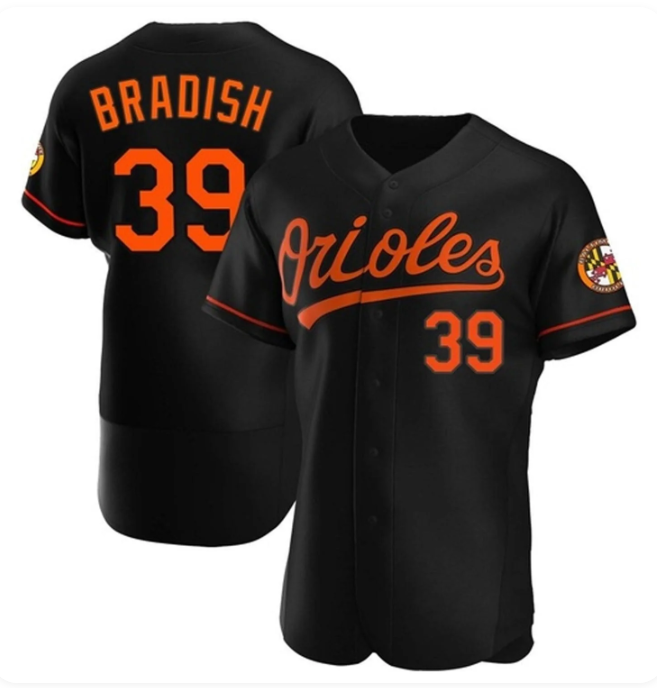 Kyle Bradish #39 Baltimore Orioles Nike Official MLB Jersey