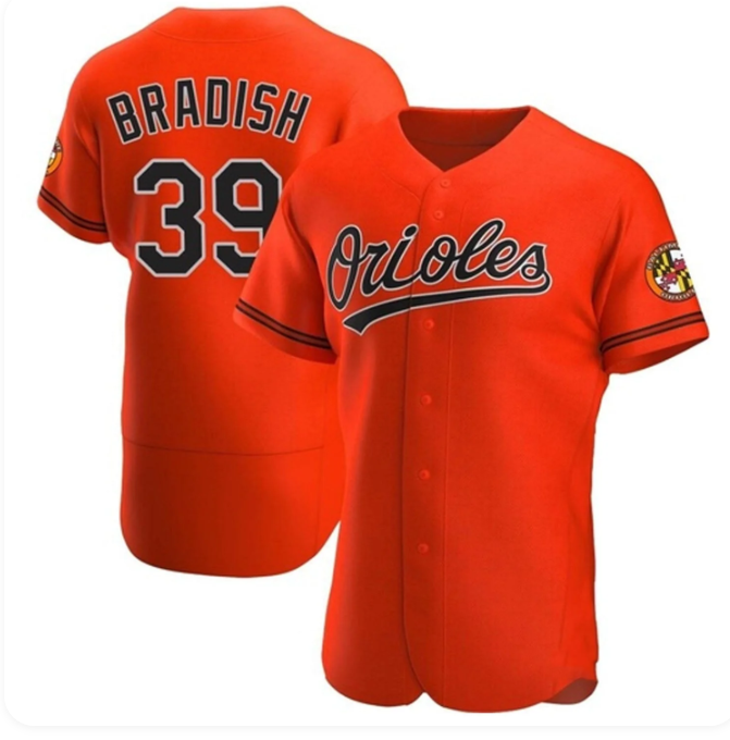 Kyle Bradish #39 Baltimore Orioles Nike Official MLB Jersey