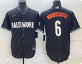 Ryan Mountcastle #6 Baltimore Orioles Black 2023 City Connect Stitched Jersey
