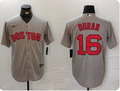 Men's Boston Red Sox Jarren Duran #16 Gray Away Limited Player Jersey