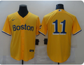 Men's Boston Red Sox Rafael Devers #11 Gold City Connect Replica Player Jersey