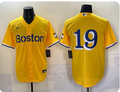 Men's Roman Anthony Boston Red Sox #19 Gold City Connect Limited Jersey