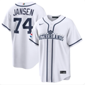 Men's Nike Kenley Jansen Netherlands Baseball 2026 World Baseball Classic White Home Stadium Jersey