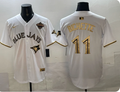 Men's Toronto Blue Jays Bo Bichette #11 Home White Nike Replica Jersey