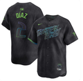 Tampa Bay Rays Men's Nike Yandy Diaz City Connect Limited Replica Jersey – Charcoal Grey