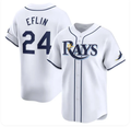 Tampa Bay Rays Men's Nike #24 Home Limited Stitched Jersey – White