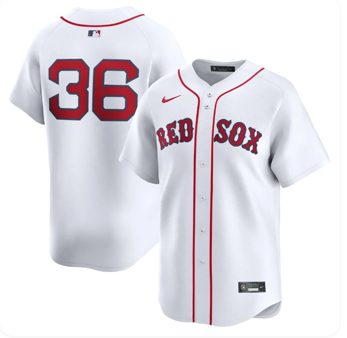 Triston Casas Boston Red Sox Nike Home Limited Jersey – White