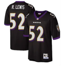 Ray Lewis #52 Baltimore Ravens Black 2000 Mitchell & Ness Legacy Stitched Jersey