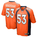 Randy Gradishar #53 Denver Broncos Orange Mile High Collection 1977 Throwback Retired Game Jersey – Nike Men's