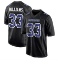 Javonte Williams #33 Dallas Cowboys Carbon Black Fashion Football Jersey – Nike Men's