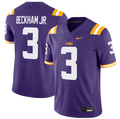 Odell Beckham Jr. LSU Tigers Purple Alumni Stitched Jersey